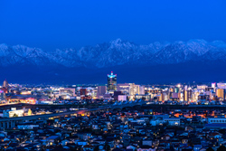 富山の夜景