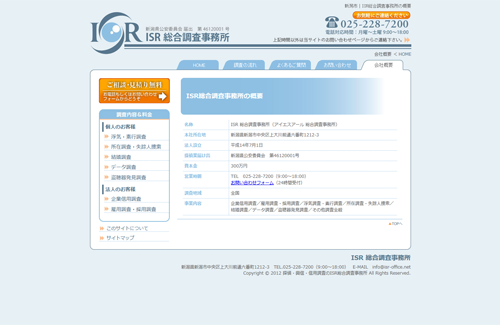 ISR 総合調査事務所